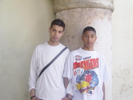 c est moi avec ahmed